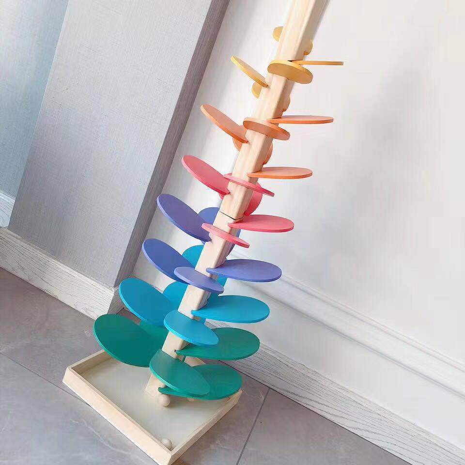Holzbaum für Kinder Klangbaum Lernbaum