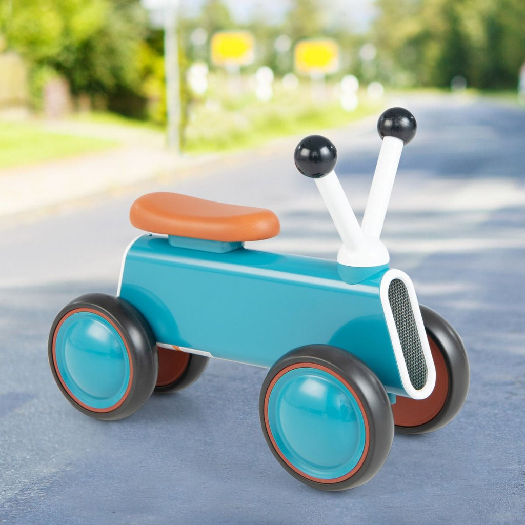 Baby-Laufrad Für Kinder Sicheres Fahrspielzeug Lauflernhilfe 48 X 24,5 X 37 Cm Blau
