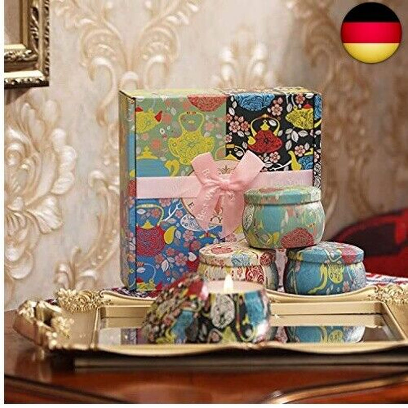 Yming Duftkerzen Geschenkset Für Frauen, 4 * 5.65Oz Sojawachs Aromatherapie