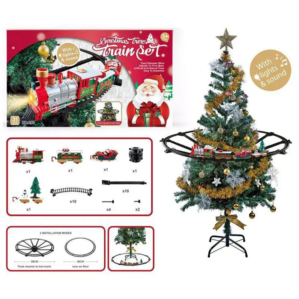 Weihnachtsbaum Dekoration Weihnachtszug