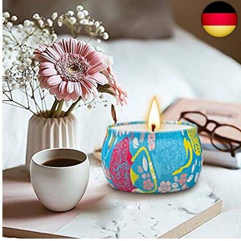 Yming Duftkerzen Geschenkset Für Frauen, 4 * 5.65Oz Sojawachs Aromatherapie