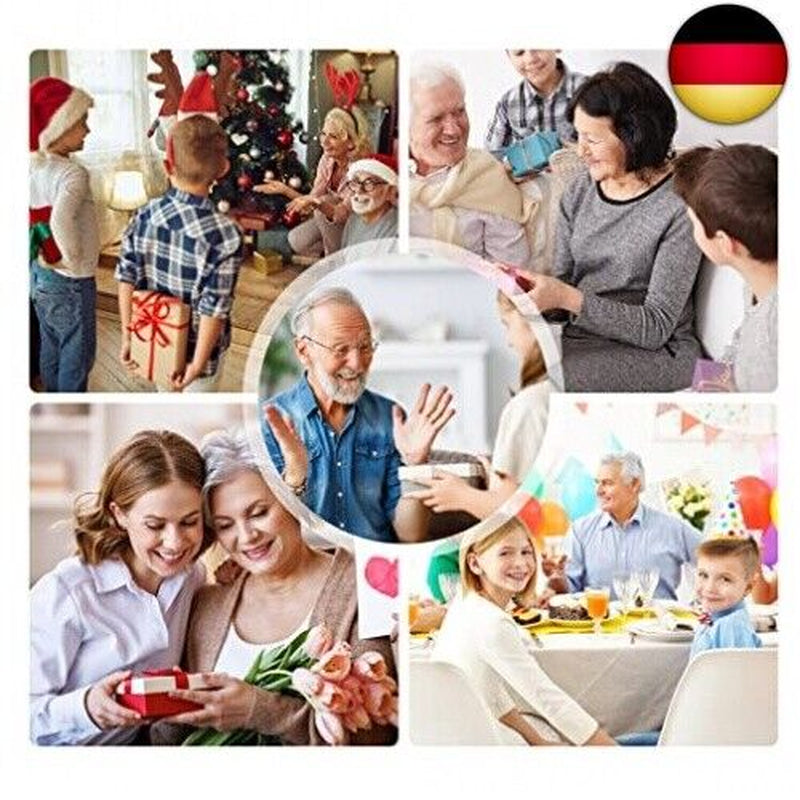 LOOPES Opa Oma Geschenk Enkel 2 Stück Holzbuchstaben Großmutter Großvater Ba