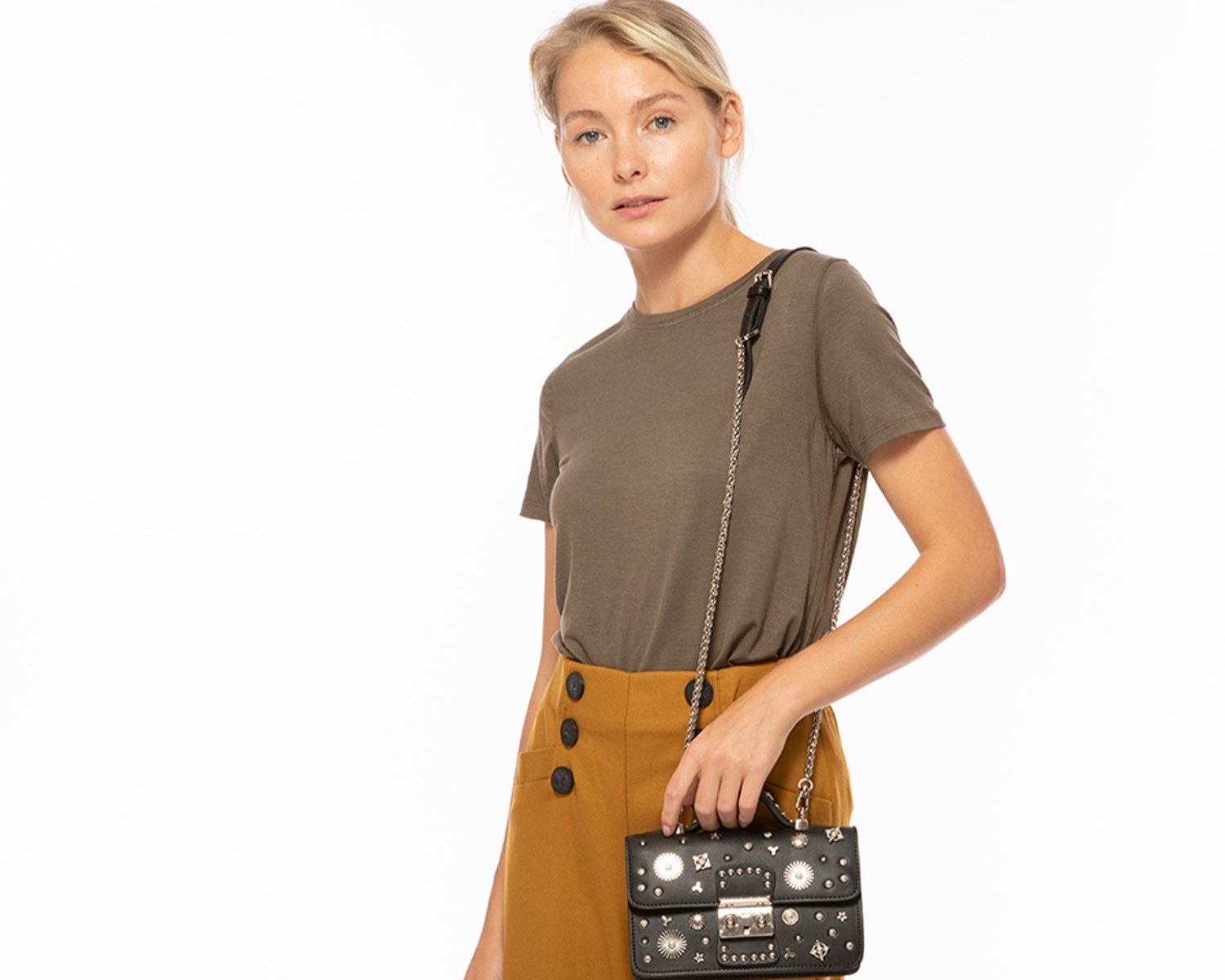 Leder Umhängetasche