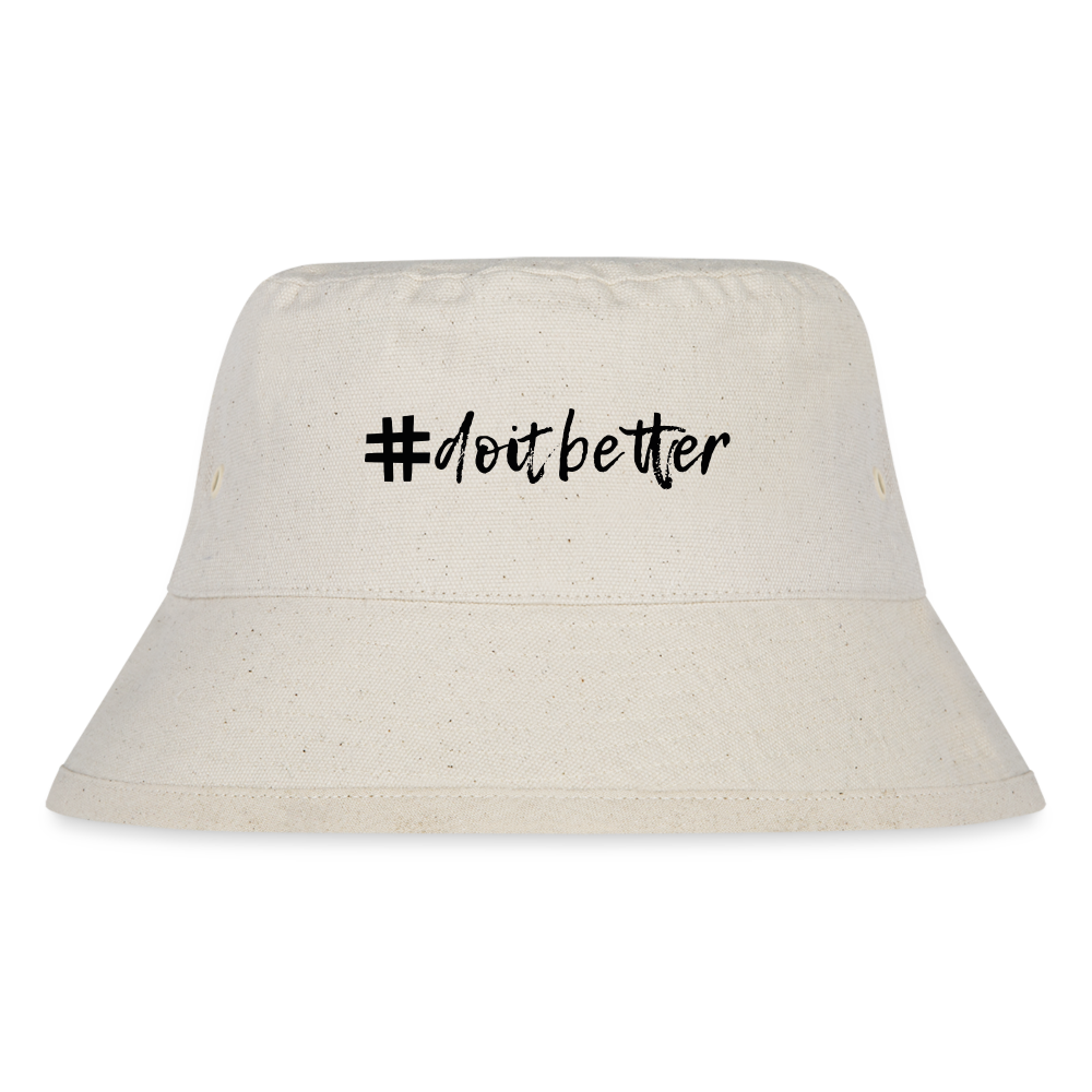 Stanley/Stella Bucket Hat - Naturweiß