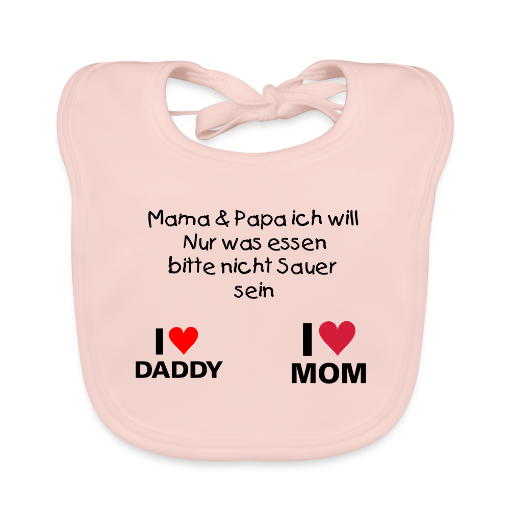 Baby Bio-Lätzchen - Rose