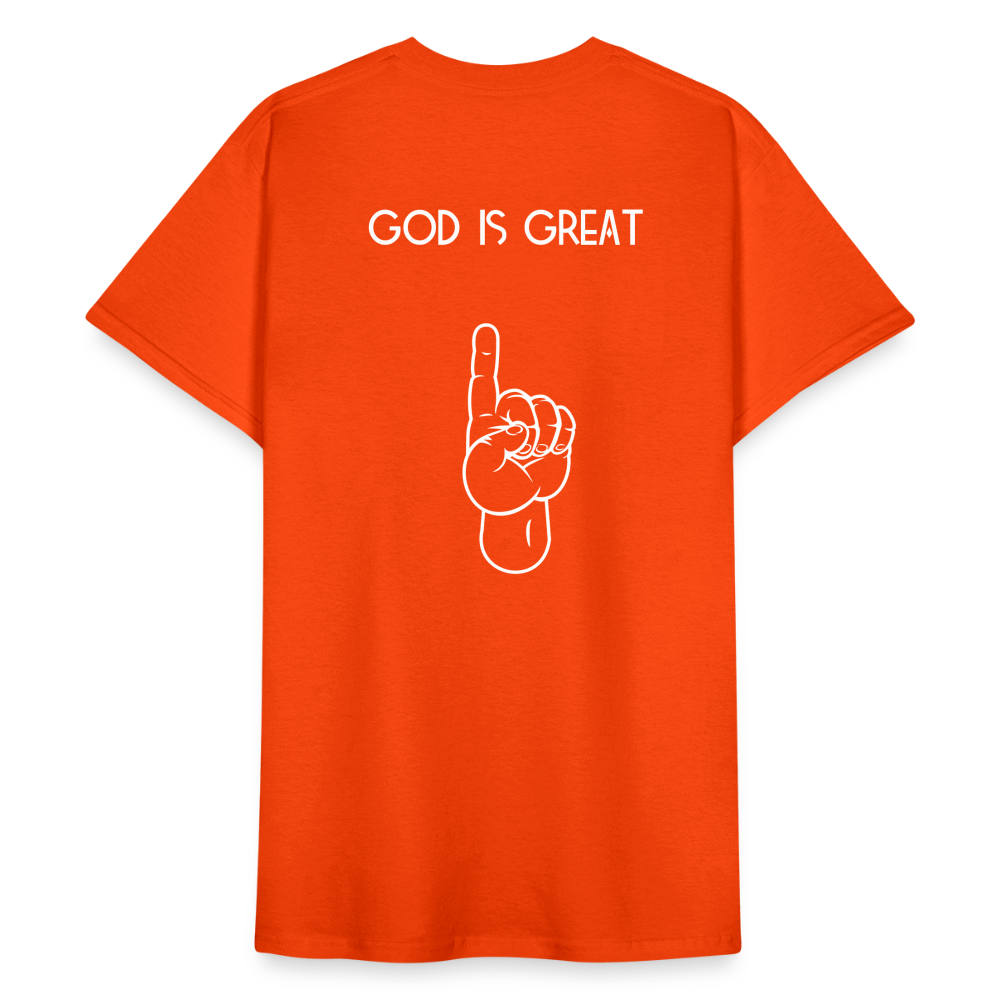 Männer Gildan Heavy T-Shirt - kräftig Orange