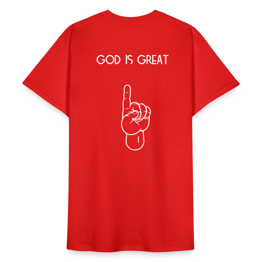 Männer Gildan Heavy T-Shirt - Rot