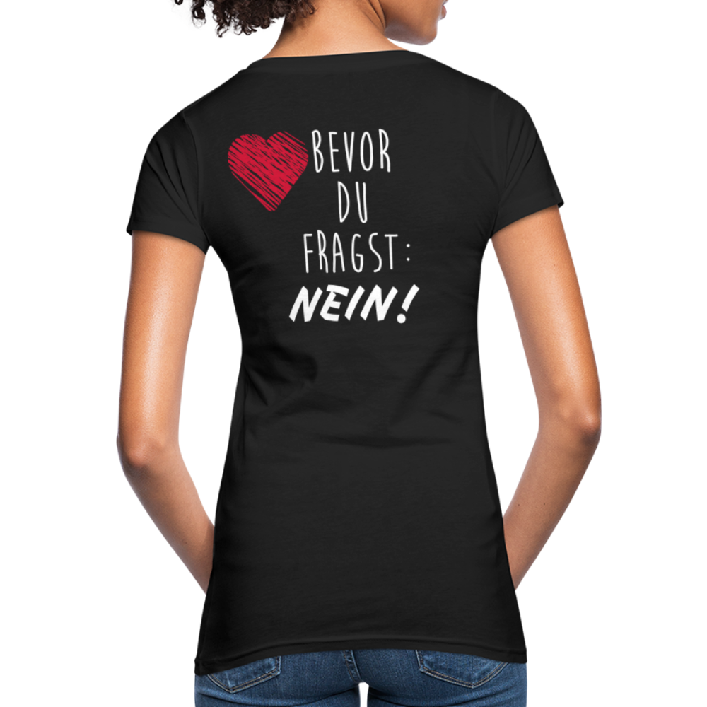 Frauen Bio-T-Shirt - Schwarz