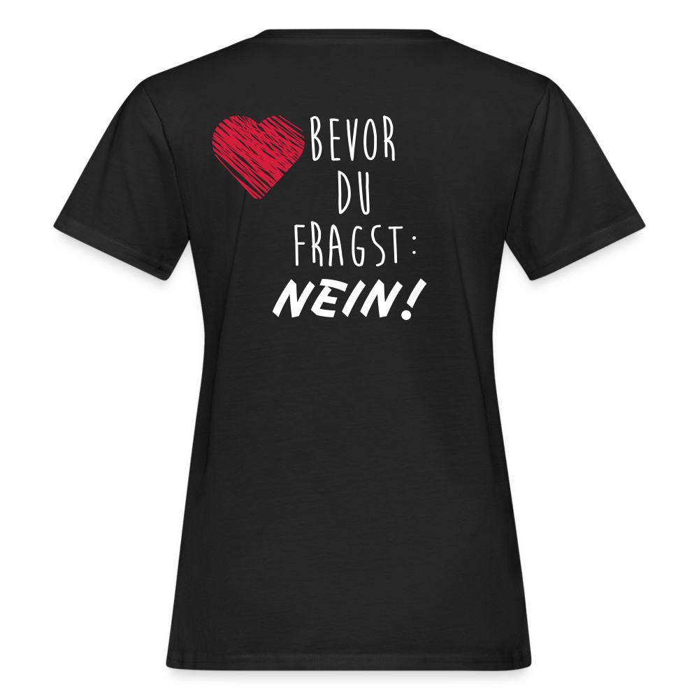 Frauen Bio-T-Shirt - Schwarz