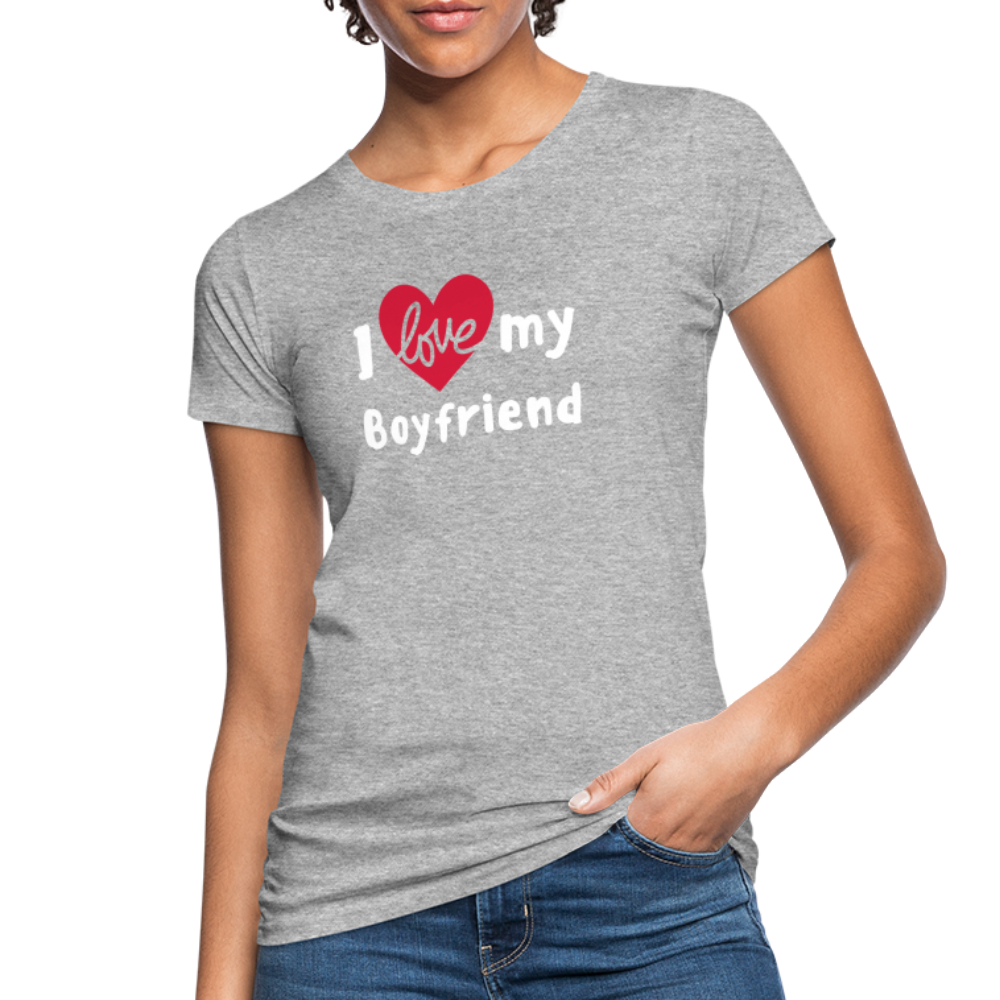 Frauen Bio-T-Shirt - Grau meliert