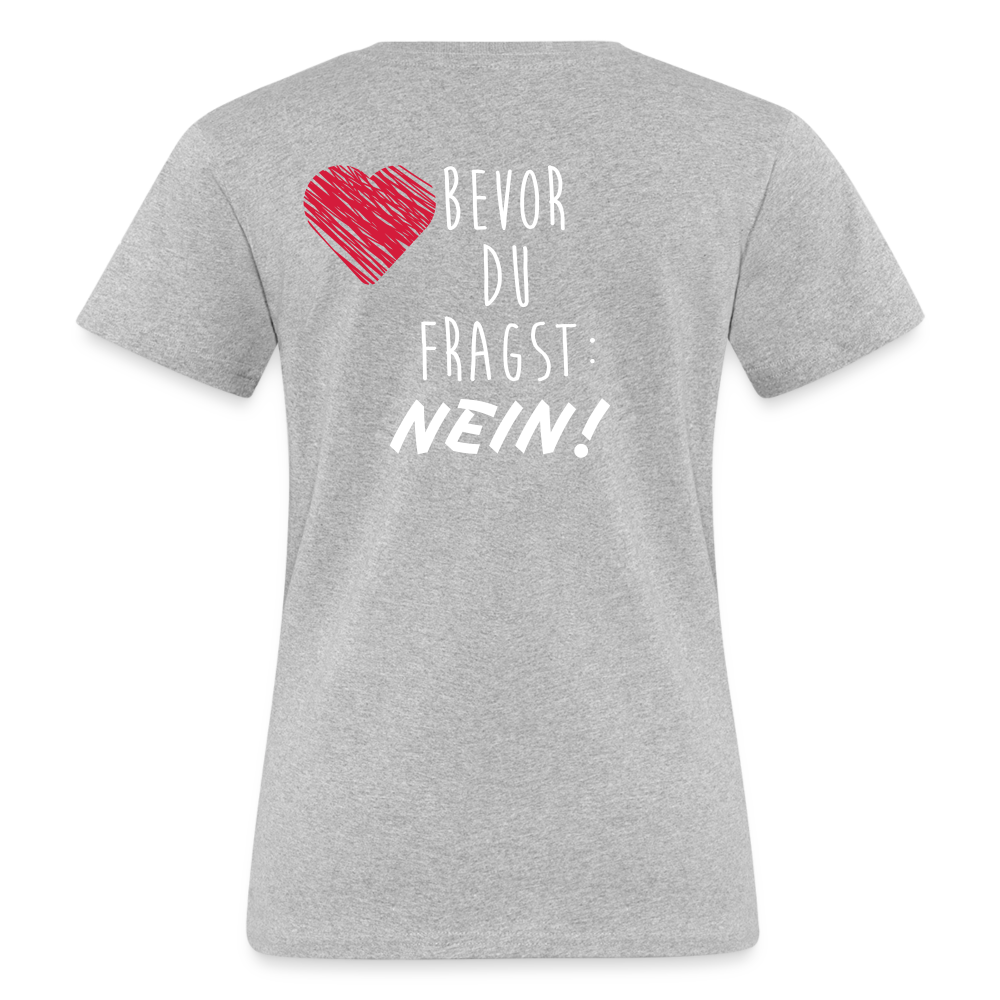 Frauen Bio-T-Shirt - Grau meliert