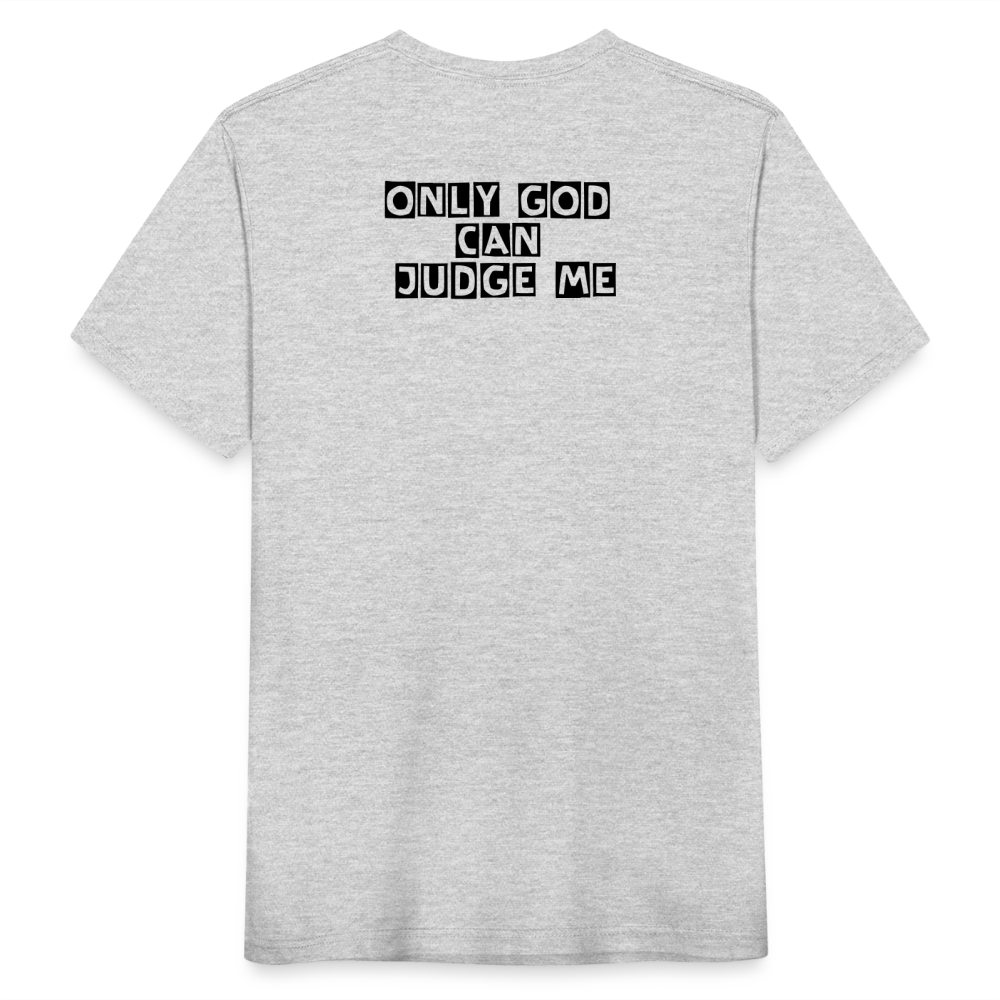 Männer T-Shirt - Grau meliert