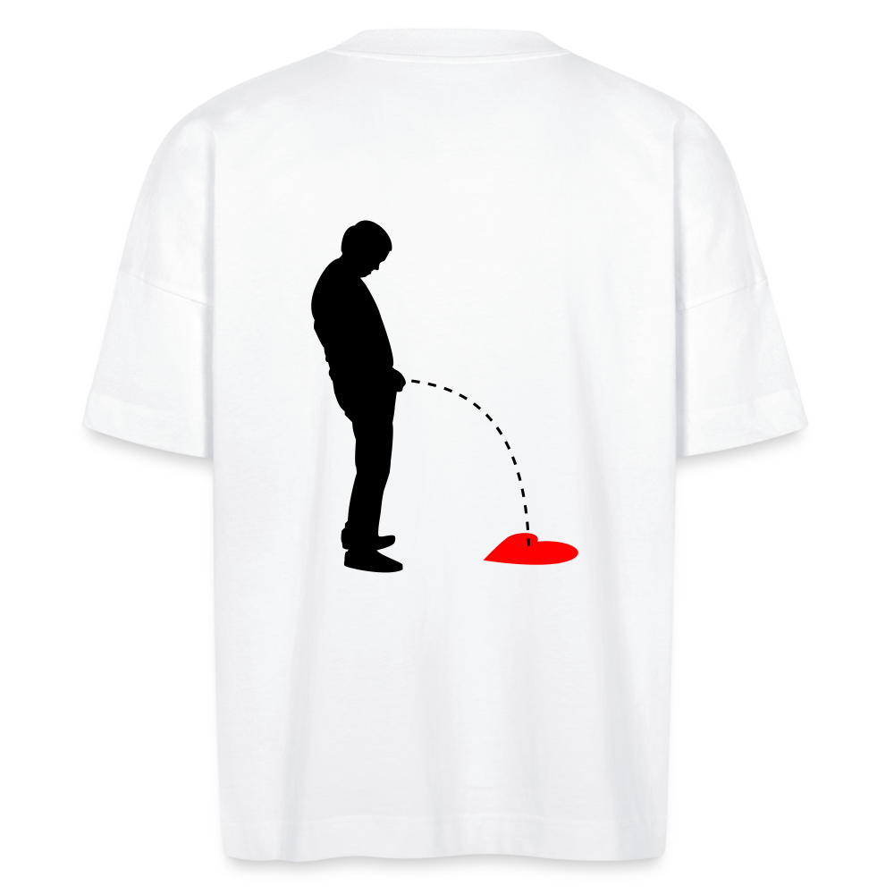Unisex Oversize Bio-T-Shirt BLASTER - weiß