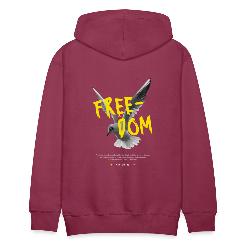 Men’s Premium Hoodie - Bordeaux