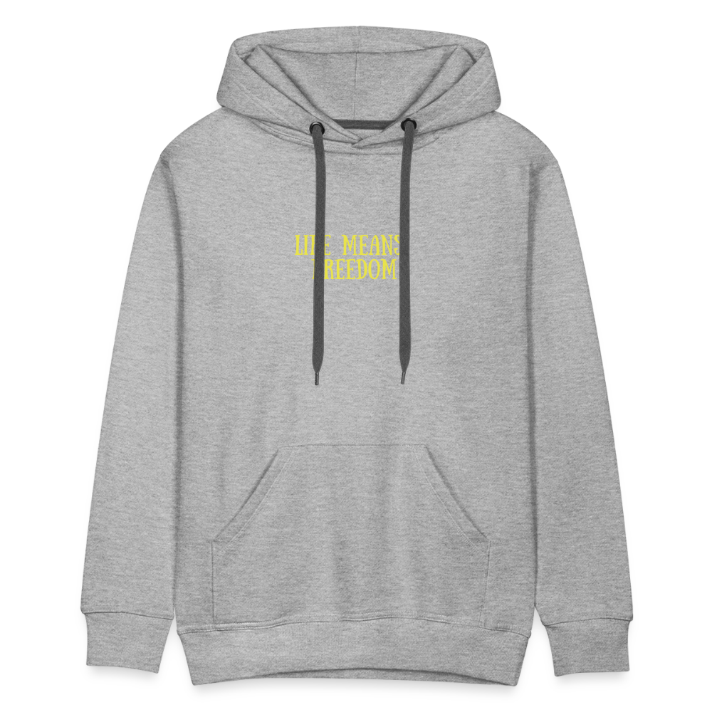 Men’s Premium Hoodie - Grau meliert