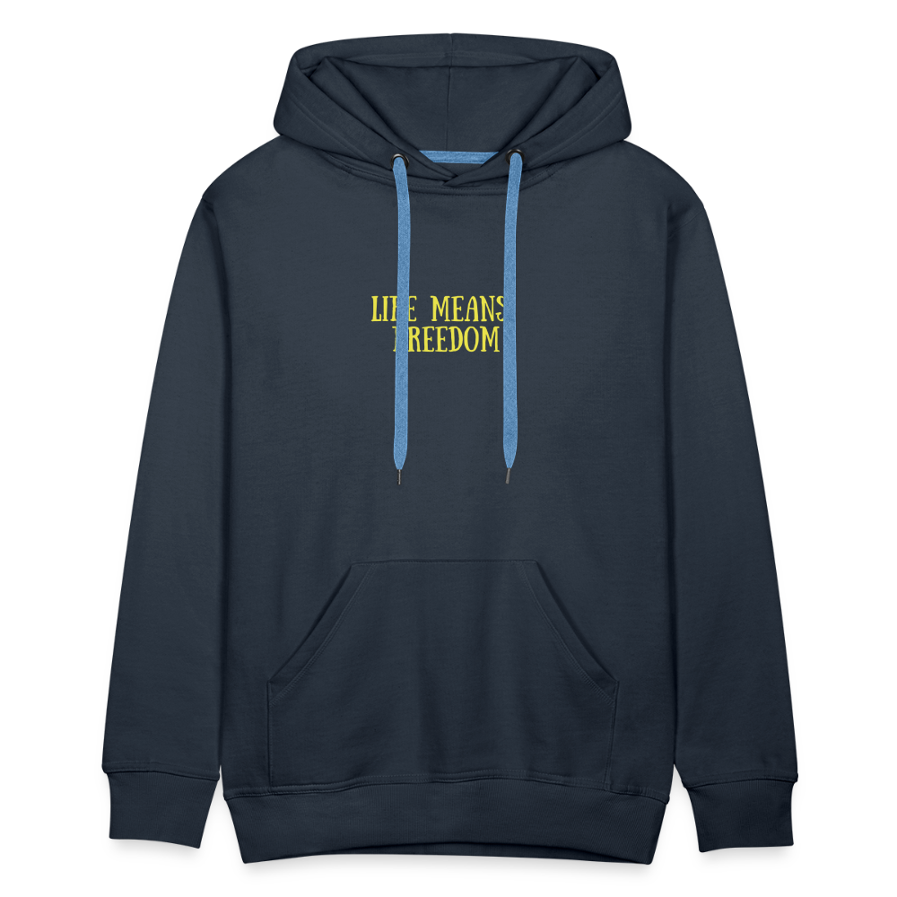 Men’s Premium Hoodie - Navy