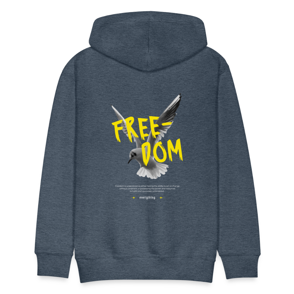 Men’s Premium Hoodie - Jeansblau