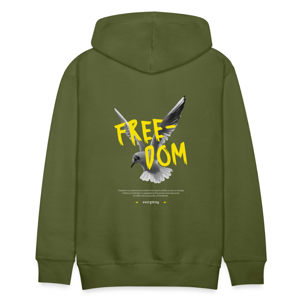 Men’s Premium Hoodie - Olivgrün