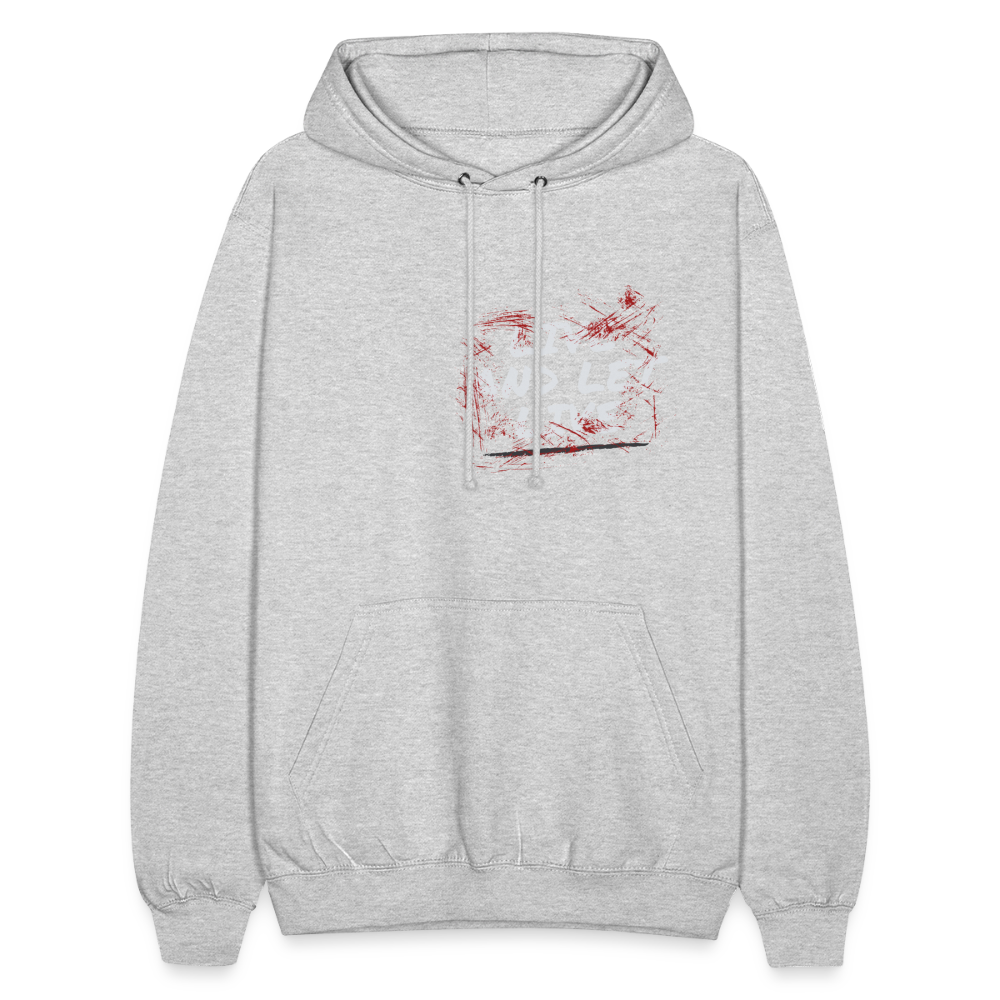 Unisex Hoodie - Hellgrau meliert