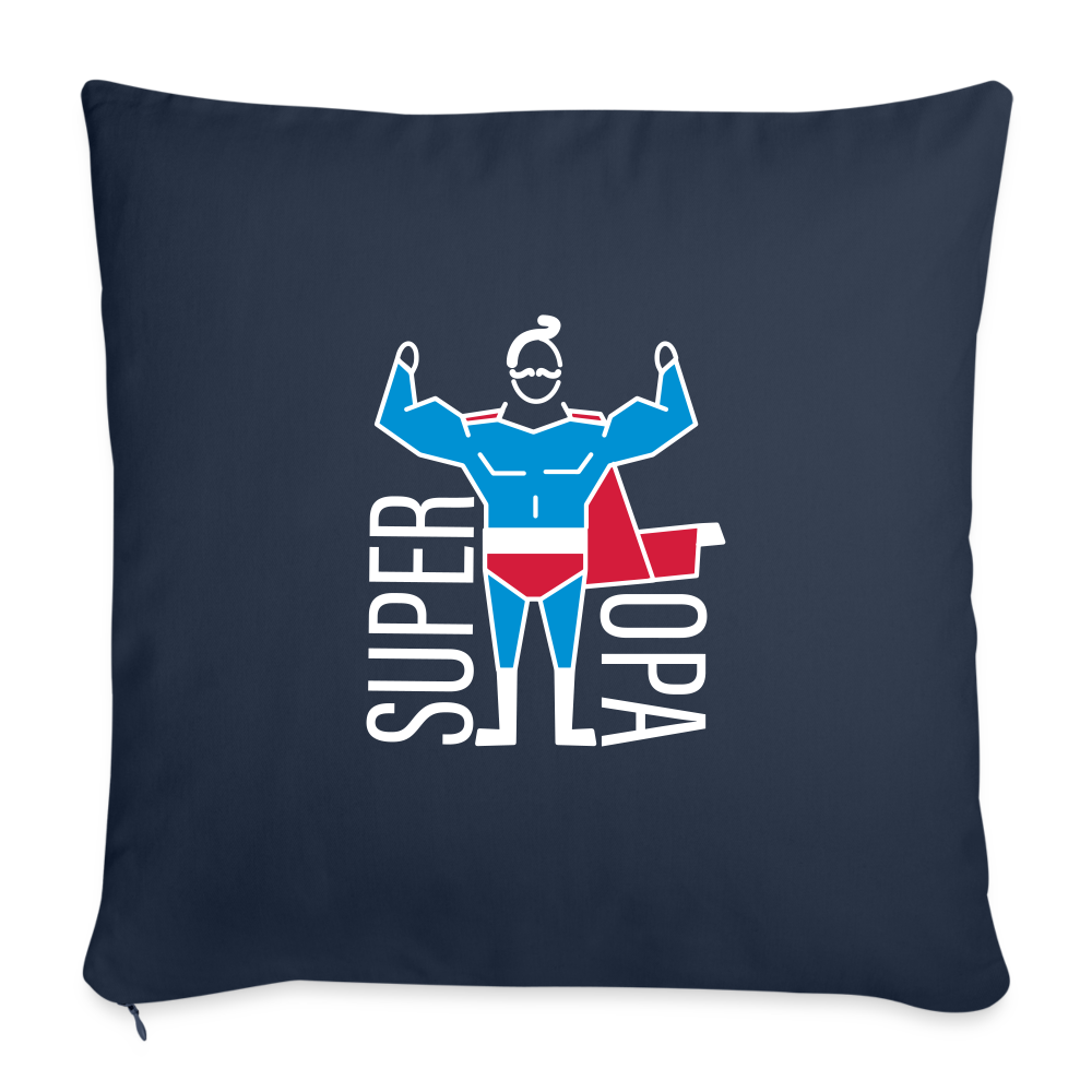 Sofakissen mit Füllung 44 x 44 cm - Navy