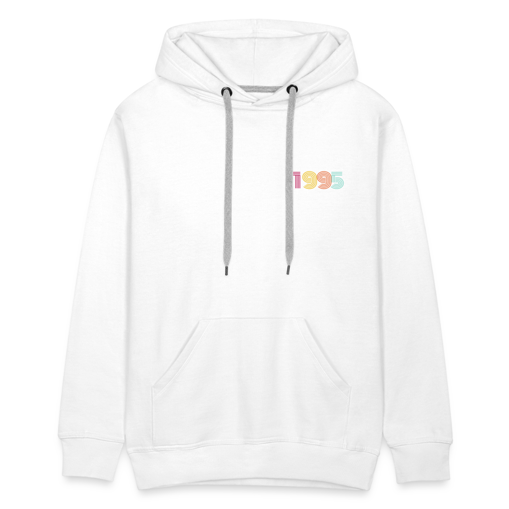 Männer Premium Hoodie - weiß