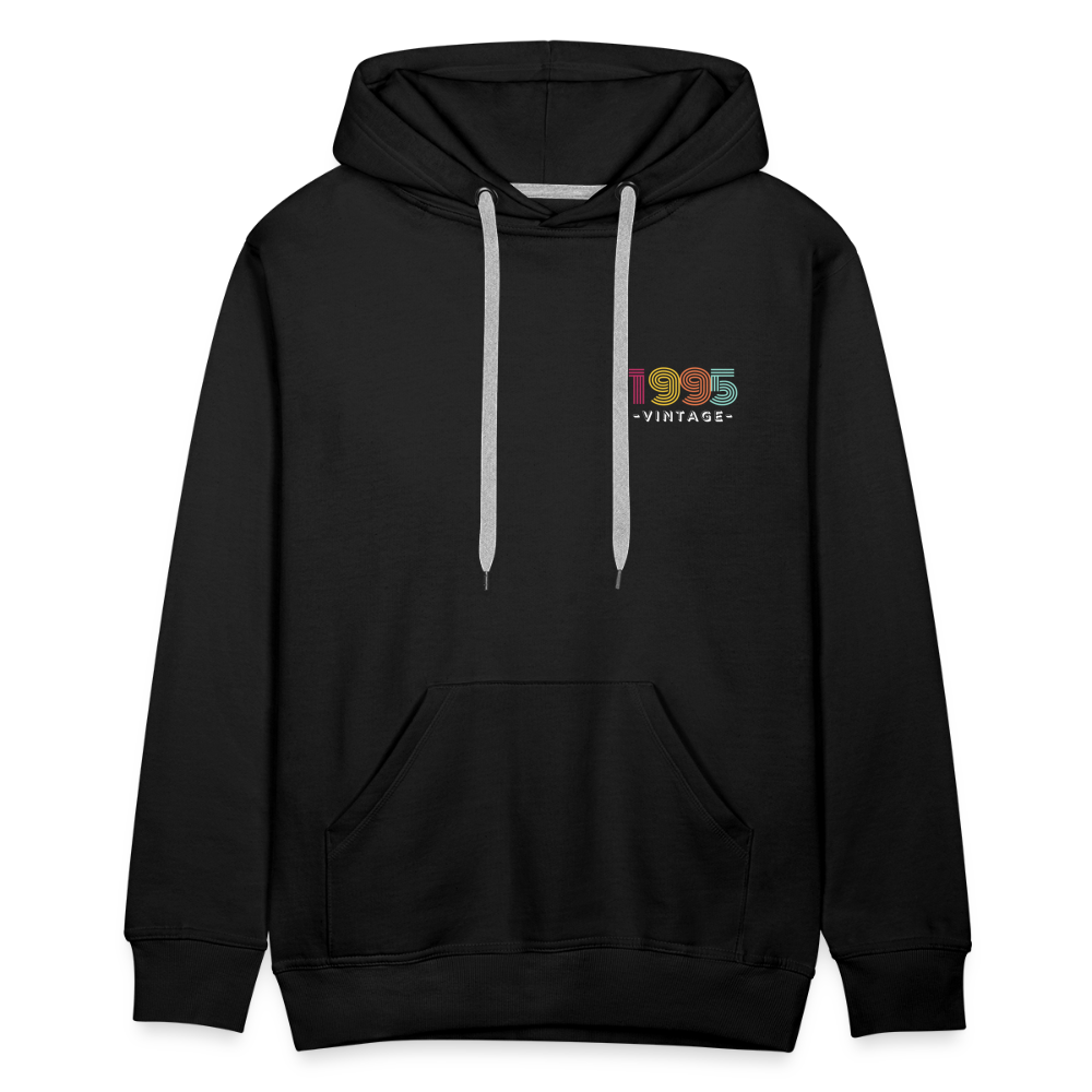 Männer Premium Hoodie - Schwarz