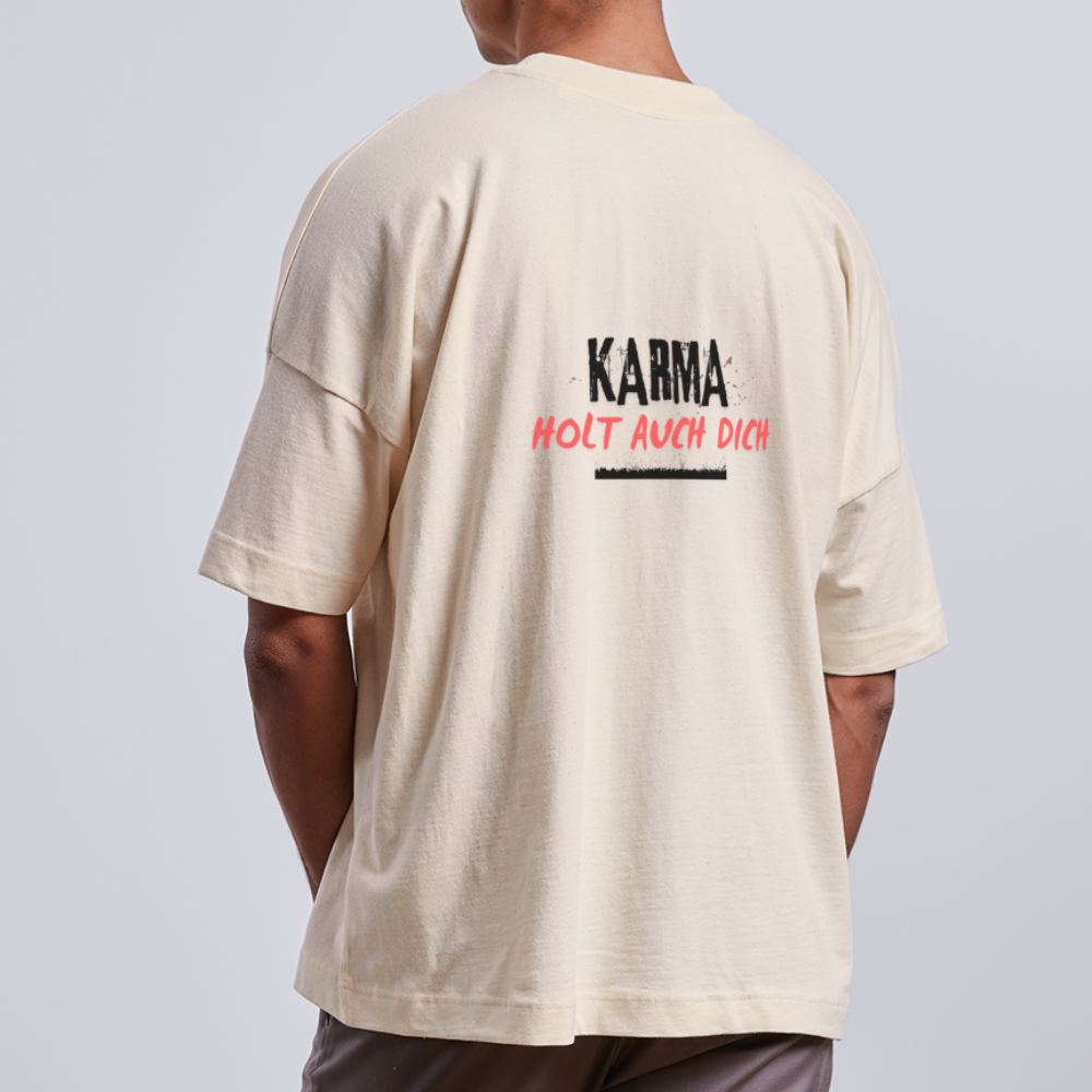 Unisex Oversize T-Shirt - Naturweiß