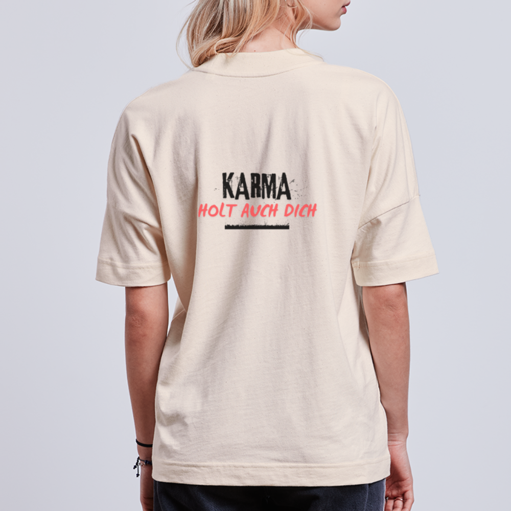 Unisex Oversize T-Shirt - Naturweiß