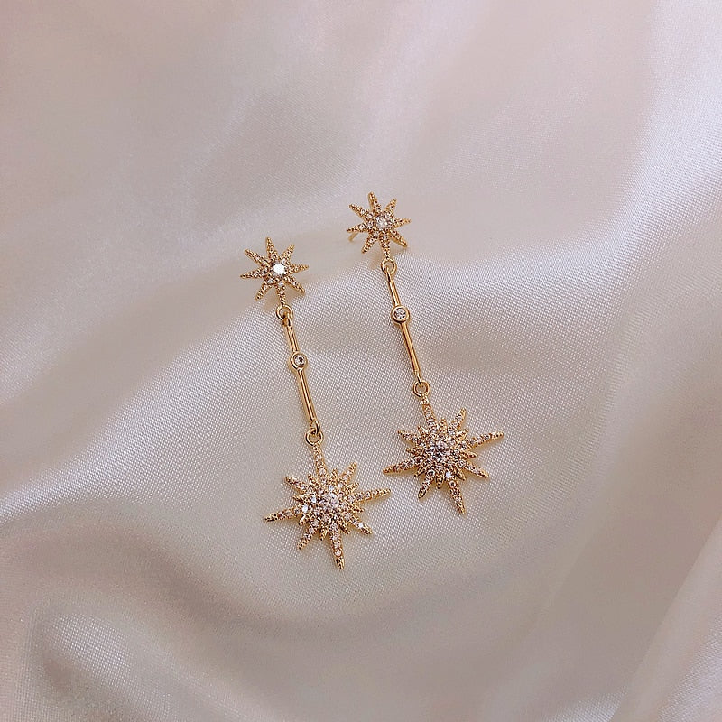 Earrings star 