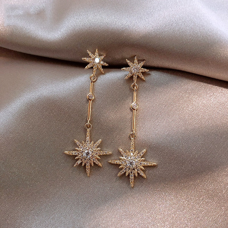 Earrings star 