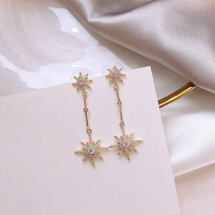Earrings star 